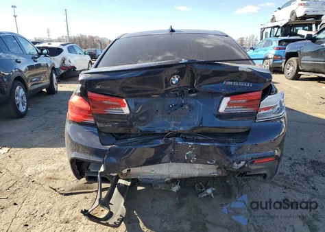 2019 BMW M550Xi из США, поврежденный, VIN WBAJB9C59KB464922